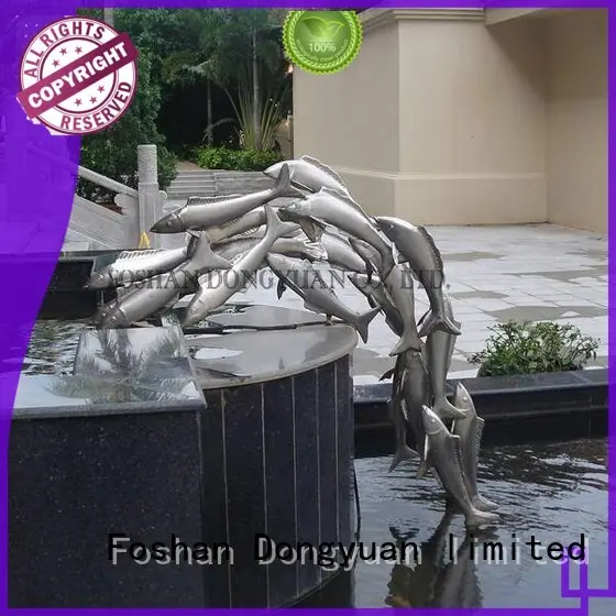 feature abstract horse sculptures DONGYUAN Brand metal tree sculpture supplier 1