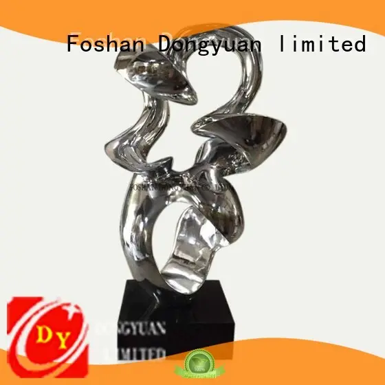 decorative gazing hollow OEM metal tree sculpture DONGYUAN 1