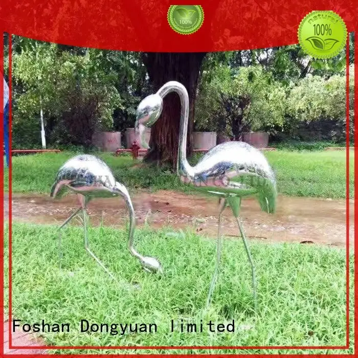 sculptures brushed metal tree sculpture garden feature DONGYUAN company 1