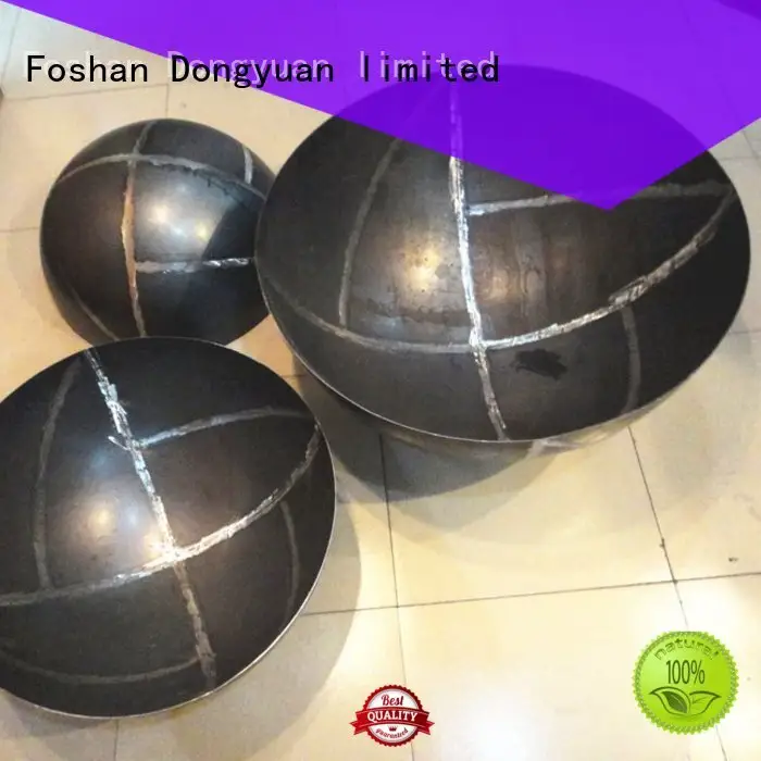 hollow brass aluminum OEM small brass beads DONGYUAN 1