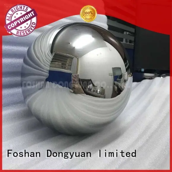 stand hollow steel balls fountain DONGYUAN company 1