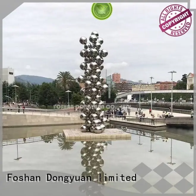 Custom champion metal tree sculpture hollow DONGYUAN 1