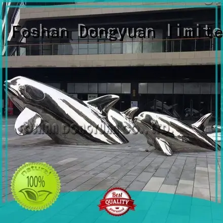 fish deer metal tree sculpture DONGYUAN Brand 1
