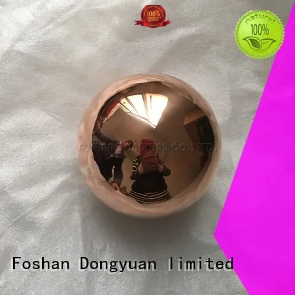 Wholesale mirror hollow metal balls hemispheres DONGYUAN Brand 1