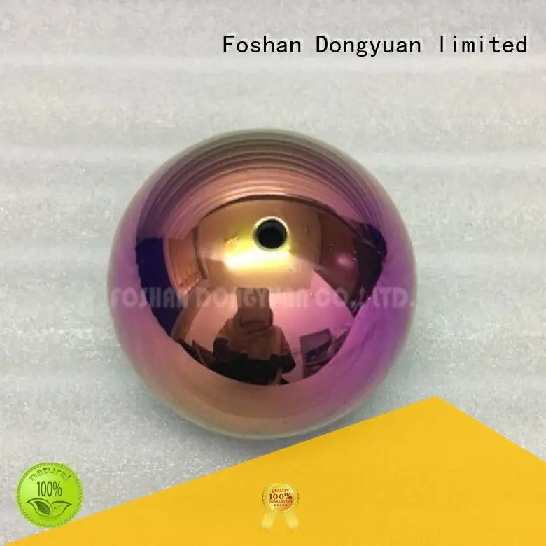 DONGYUAN Brand matt golden color custom 2 inch stainless steel balls 1