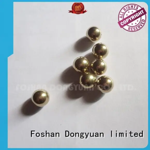 copper ball small brass beads hole DONGYUAN company 1