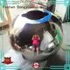 DONGYUAN threaded 20mm steel ball black for park 1