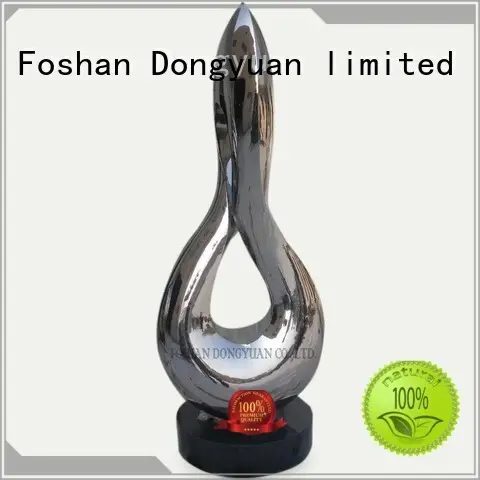 smooth metal artwork artists directly sale for hall DONGYUAN 1
