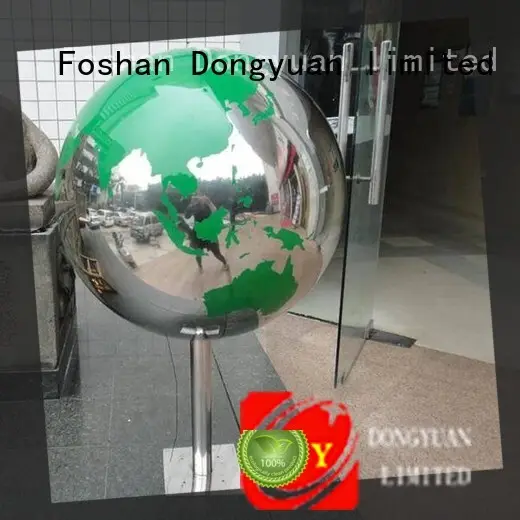 golf sheet metal sculpture golden for plaza DONGYUAN 1