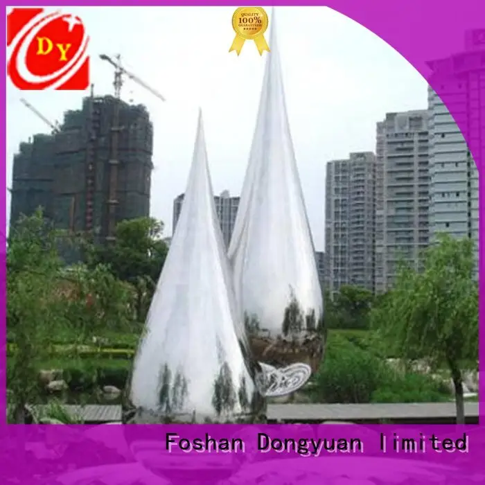 DONGYUAN large metal artwork for living room stainless steel for outdoor 1