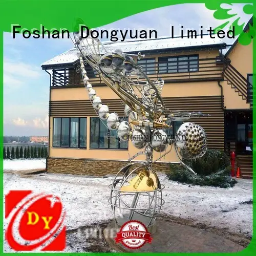 DONGYUAN large metal lawn sculptures with good price for plaza 1