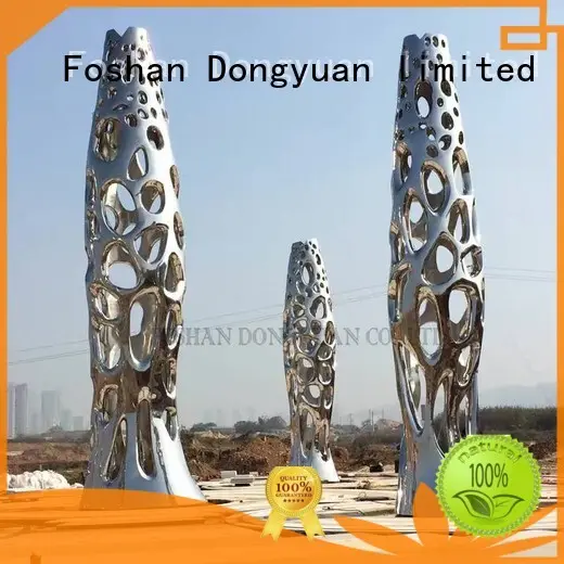 DONGYUAN decorative metal tree artwork cutouf for square 1