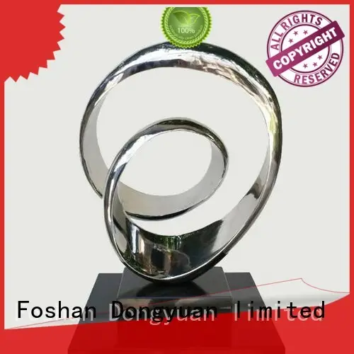 brushed metal garden flowers sculpture manufacturer for plaza DONGYUAN 1