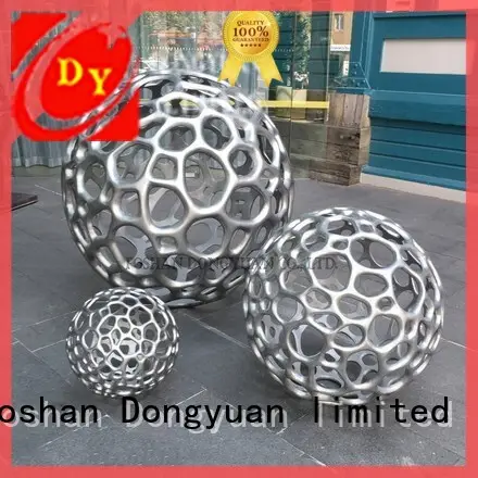 DONGYUAN acrylic sheet metal sculpture with good price for outdoor 1