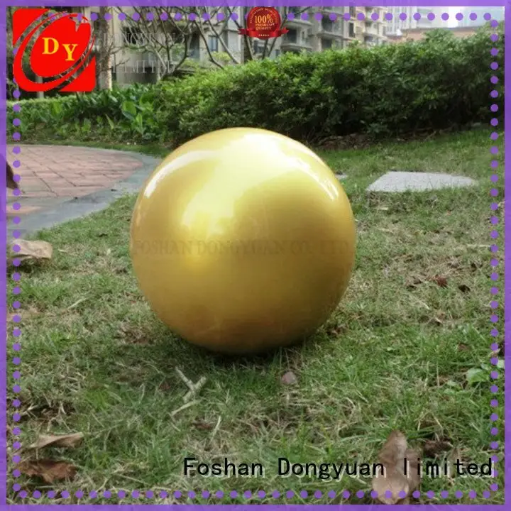painted steel ball company factory for park DONGYUAN 1
