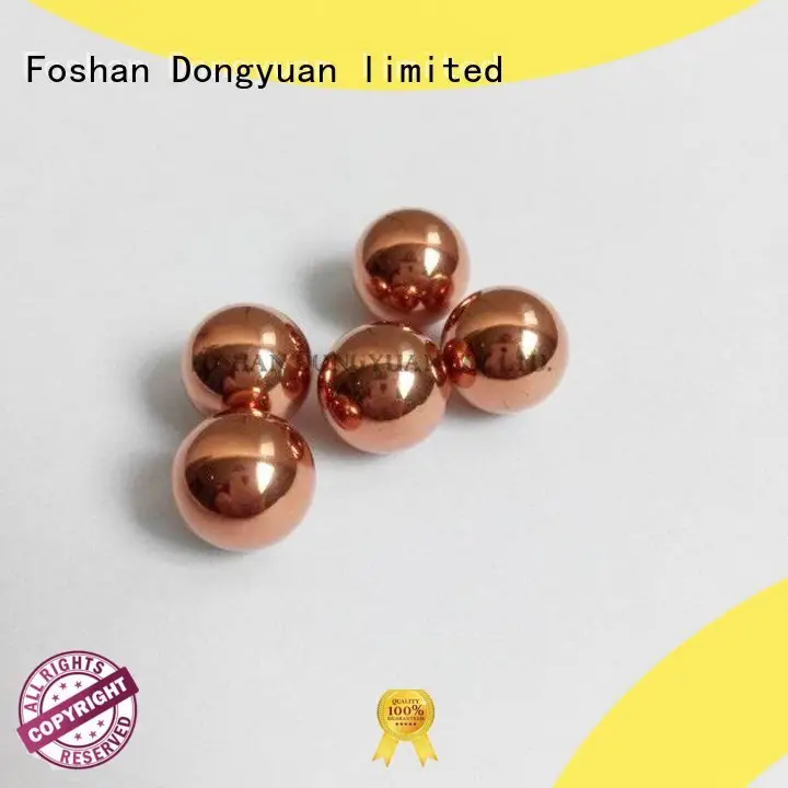hole solid copper beads factory price for park 1