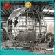 Large Brushed World Map Globe 1