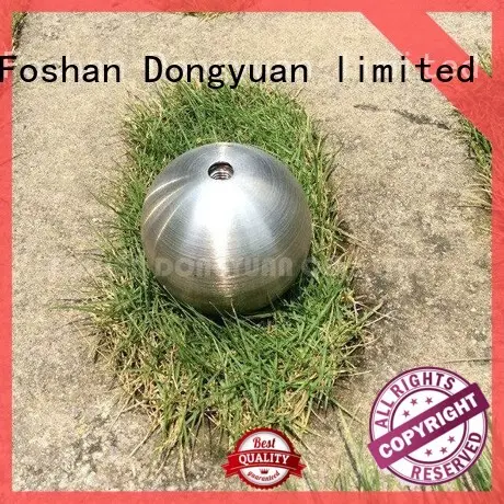 80mm M10 Threaded Brushed Stainless Steel Hollow Ball 1