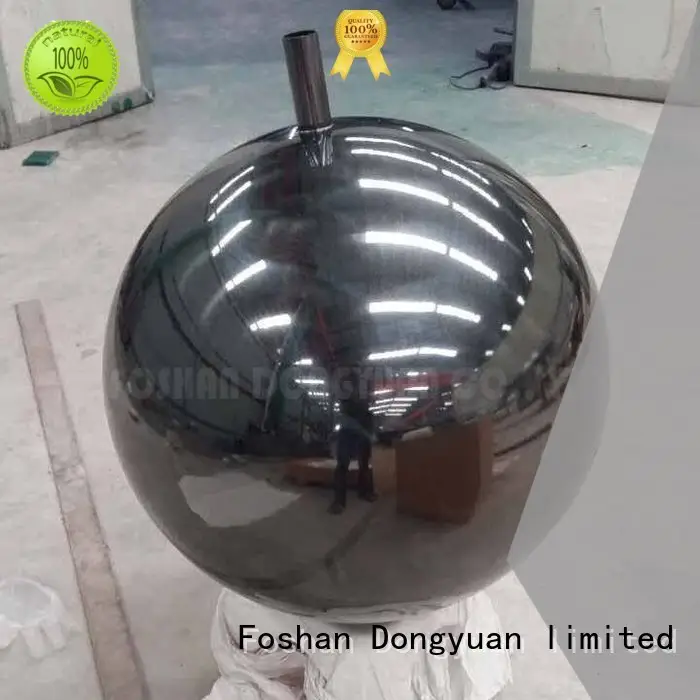 70CM Black Painted Stainless Steel Ball 1