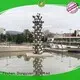 Large Outdoor Stainless Steel Sculpture of Balls 1