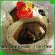 200mm Gold Plated Mirror Stainless Steel Hemisphere with Two Holes 1
