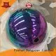 200mm Mirror Stainless Steel Rainbow Color Sphere 1