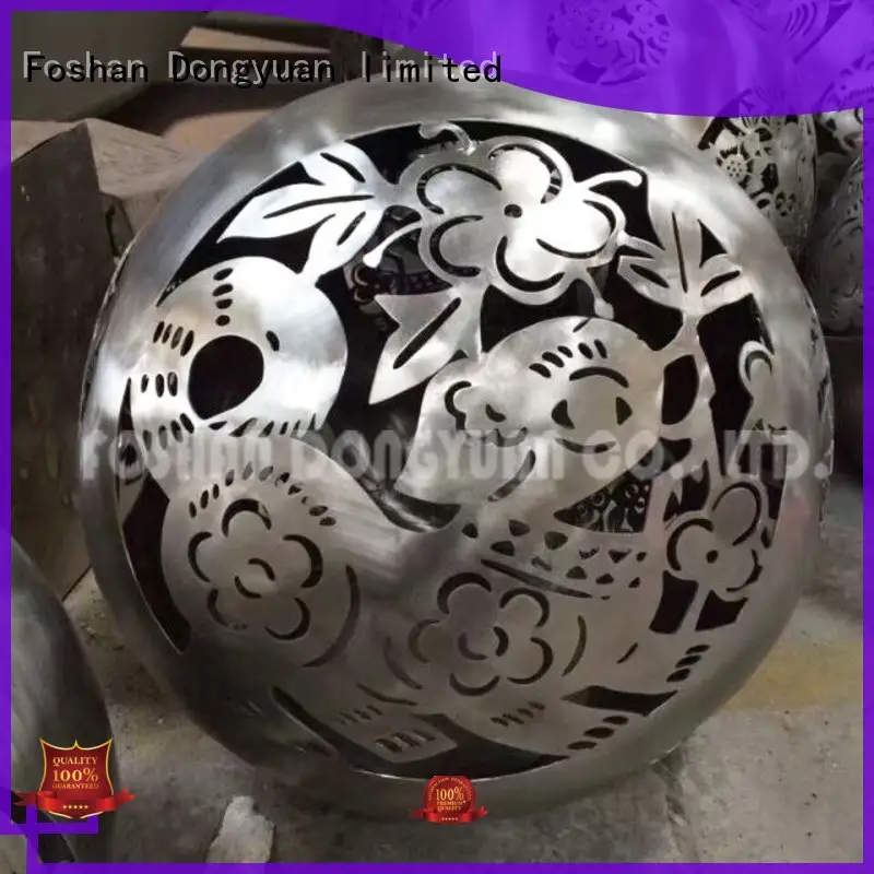 1000mm Laser Cut Modern Steel Flower Sculpture 1