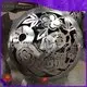 1000mm Laser Cut Modern Steel Flower Sculpture 1