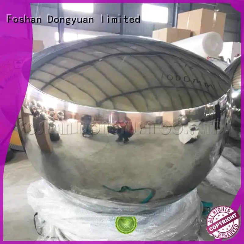 1000mm Large Mirror Finished Convex Stainless Steel Hollow Ball 1