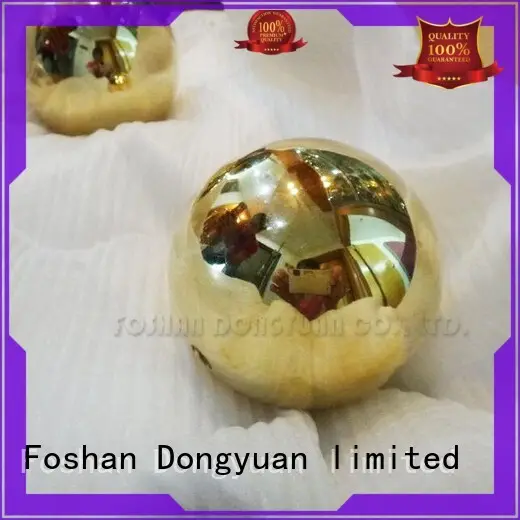 4 Inch Mirror Polished Brass Ball 1