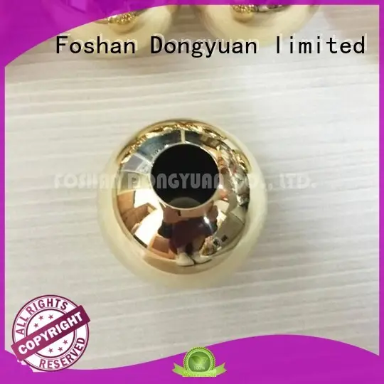 3 Inch Gold Polished Stainless Steel Hollow Ball with M10 Hole 1