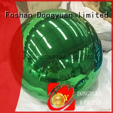 300mm Green Gazing Stainless Steel Color Sphere 1