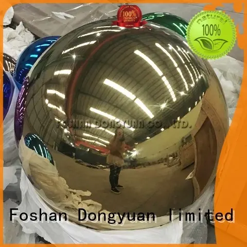 300mm Gold Gazing Stainless Steel Color Sphere 1