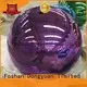 300mm Purple Glossy Stainless Steel Color Sphere 1