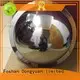 270mm Polished Stainless Steel Hemisphere with Rim 1