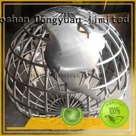 500mm Decorative Stainless Steel World Map Globe 1