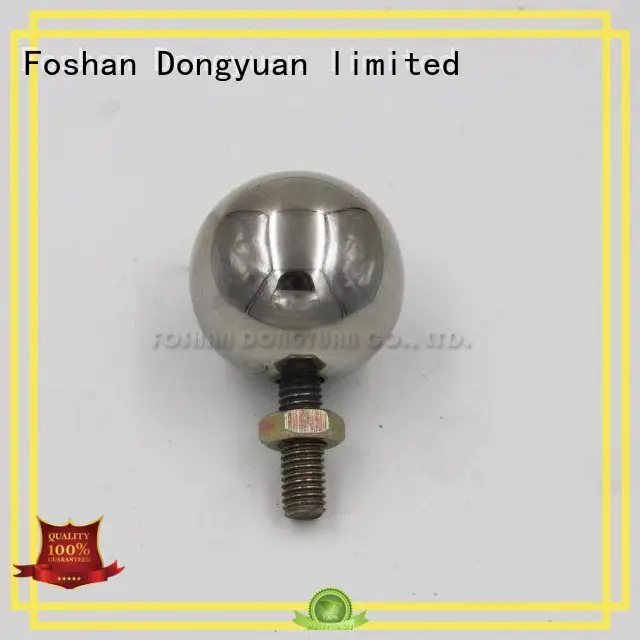 42mm Polished Stainless Steel Hollow Ball with Bar 1