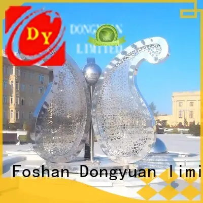 DONGYUAN acrylic art on metal customized for street 1