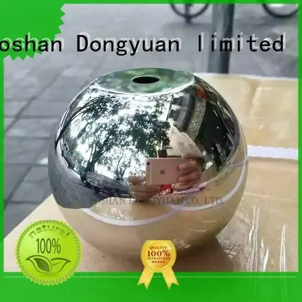 DONGYUAN holes big metal ball personalized for outdoor 1