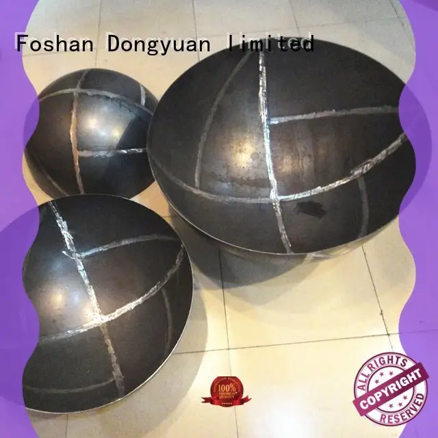 DONGYUAN brushed stainless steel beads design for park 1