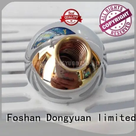 DONGYUAN threaded Metal solid balls processing design for park 1