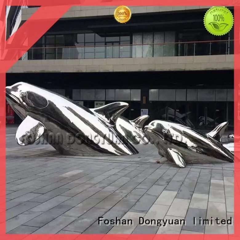 DONGYUAN map outdoor metal artwork with good price for park 1