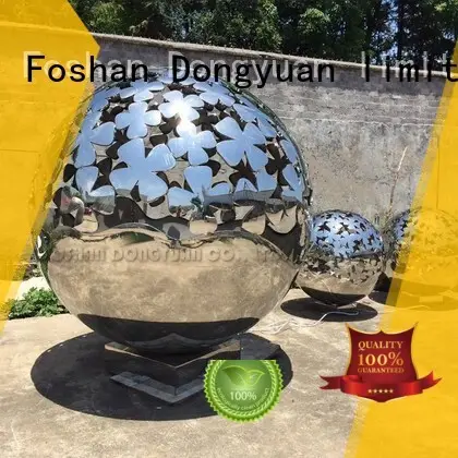 DONGYUAN polished welded metal art manufacturer for street 1