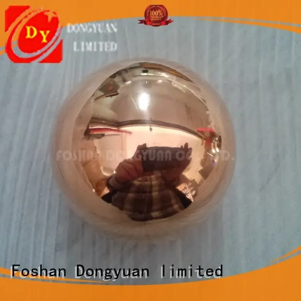 threaded solid copper balls 250mm design for park 1