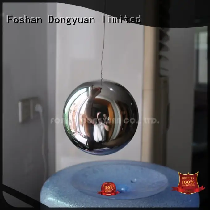 DONGYUAN 200mm hollow steel balls spheres factory price for indoor 1