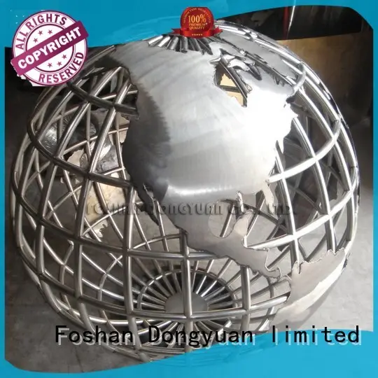 DONGYUAN decorative large metal art with good price for park 1