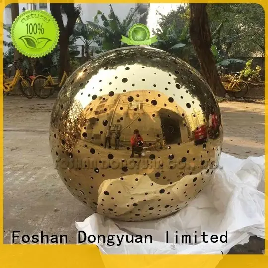 DONGYUAN polished abstract metal art manufacturer for street 1