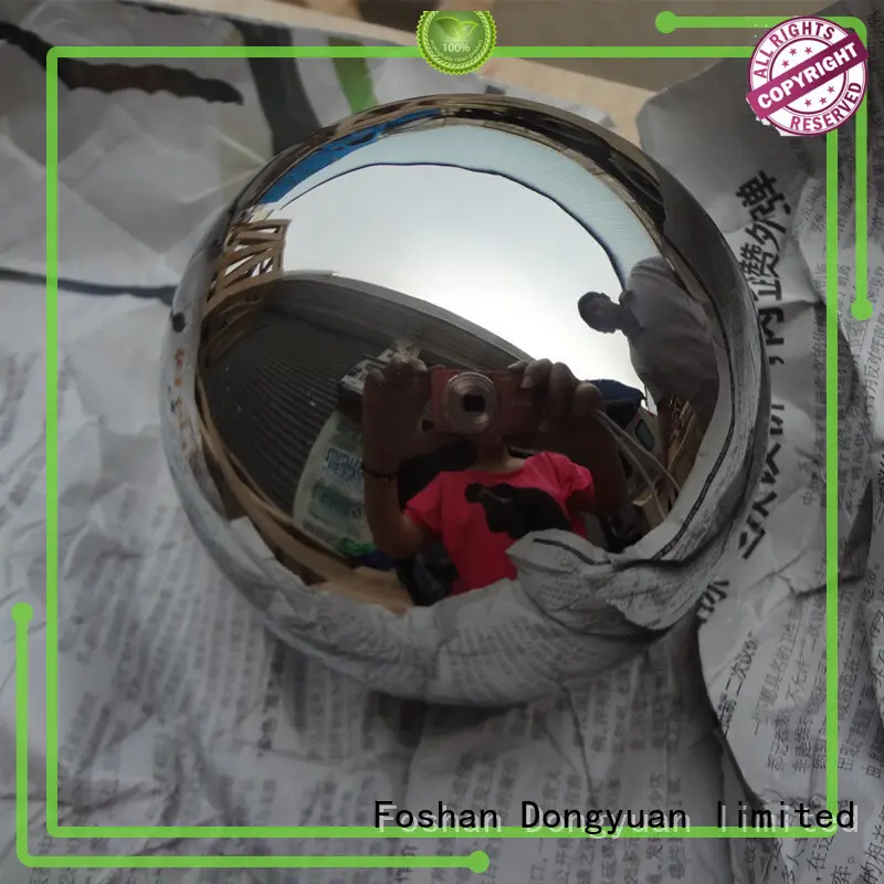 DONGYUAN threaded Metal solid balls processing wholesale for outdoor 1