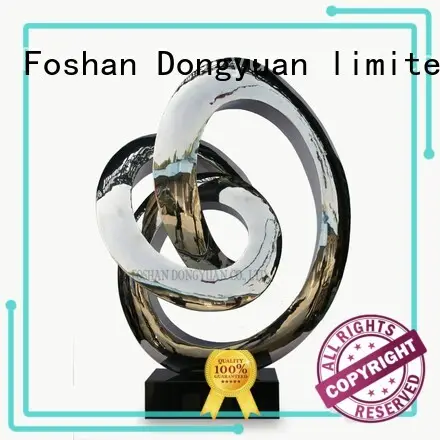 DONGYUAN on silver metal art from China for hallway 1