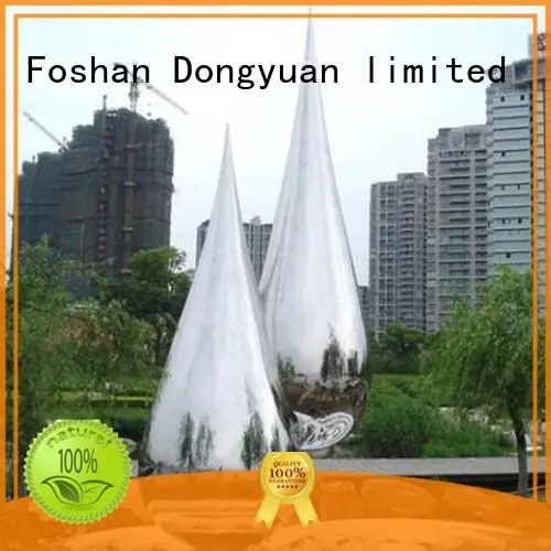 DONGYUAN cutouf metal lawn sculptures inquire now for plaza 1